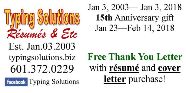 TSRE 15 THANK YOU LET